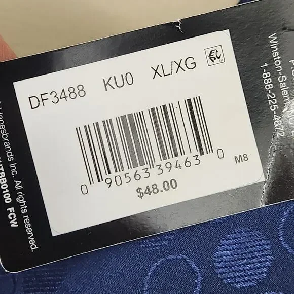 New! Bali Comfort Revolution ComfortFlex Fit Shaping Wireless Bra Navy SZ XL NWT - Picture 7 of 11